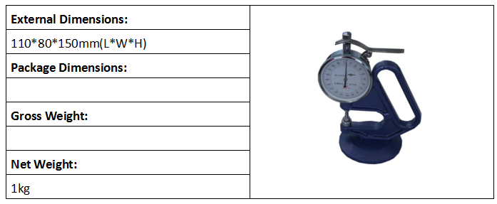 Plastic and Film Thickness Gauge