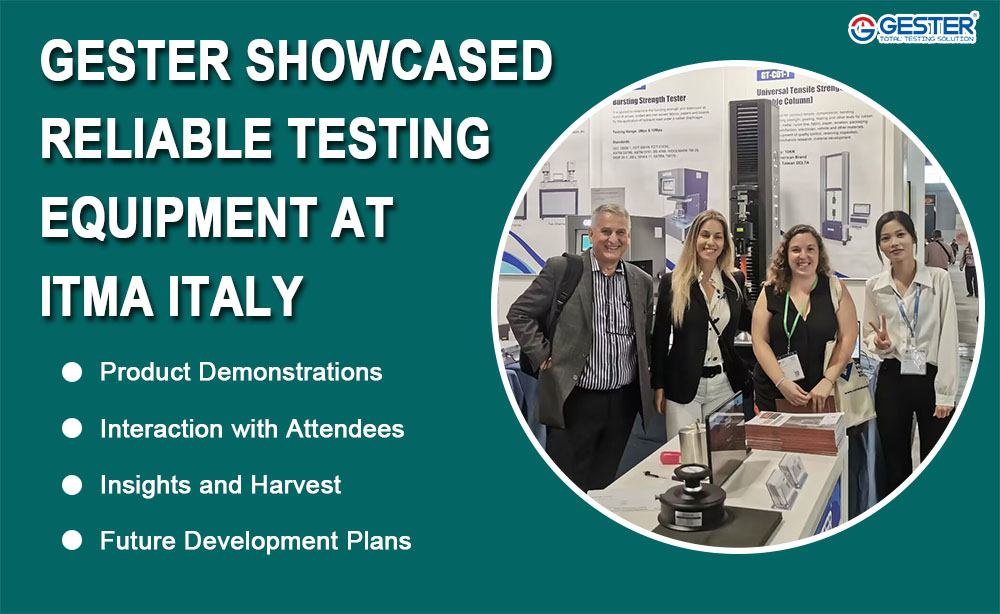 GESTER Showcased Reliable Testing Equipment at ITMA Italy