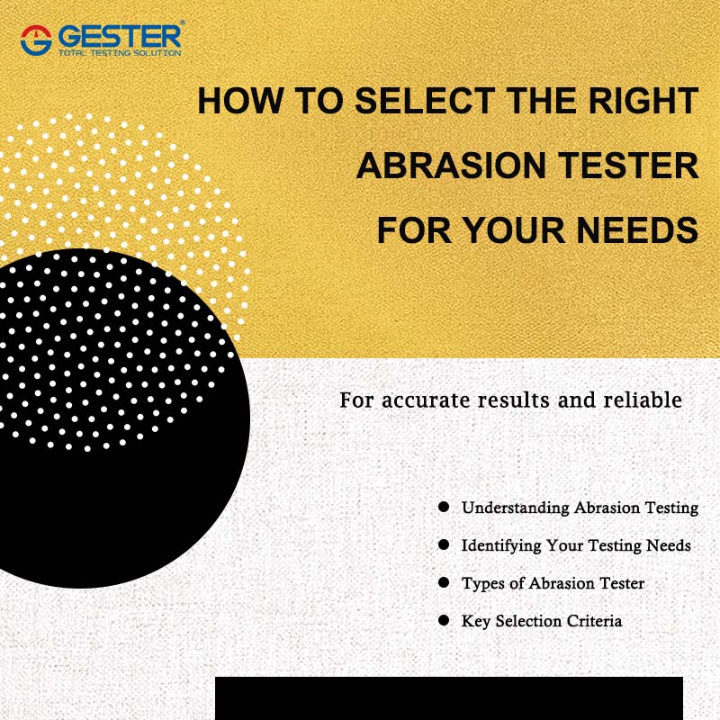 How to Select the Right Abrasion Testing Machine for Your Needs