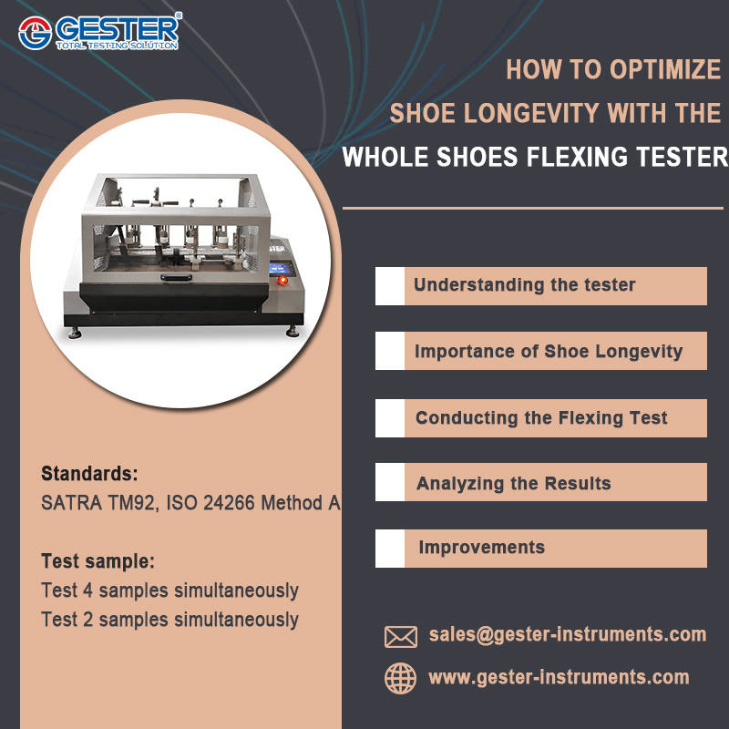 How to Optimize Shoe Longevity with the Whole Shoes Flexing Tester