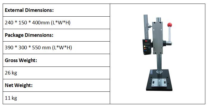 Push Pull Test Stand