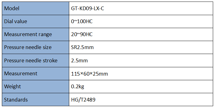 Shore C Durometer,Hardness gague