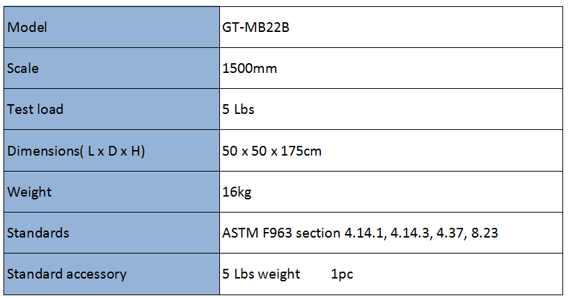 Length of Ropes and Chains Tester