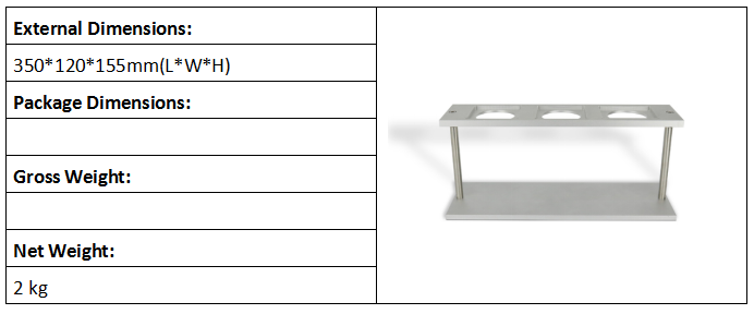 Rattle Test Template Stand