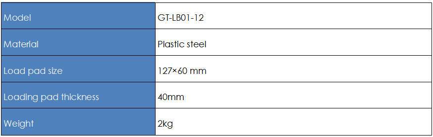 BIFMA127&60mm loading pad 