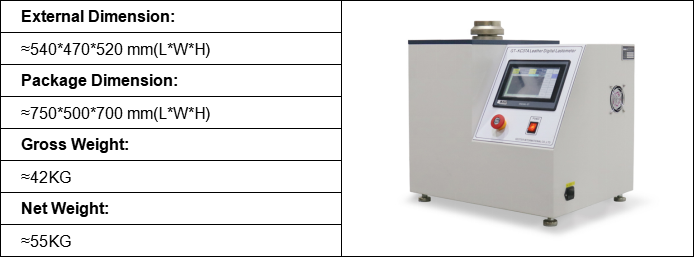 Máy đo độ bền kỹ thuật số da GT-KC37A