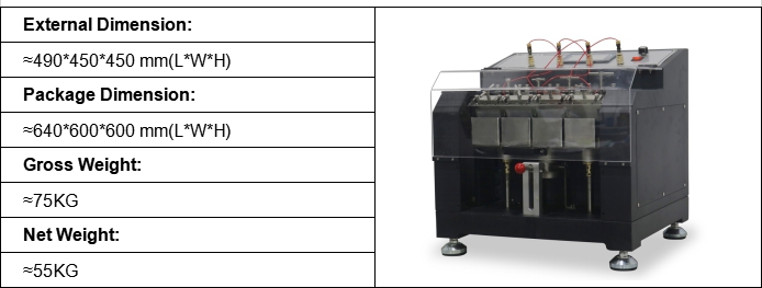 dimension of maeser flexing tester dimension of maeser flexing tester