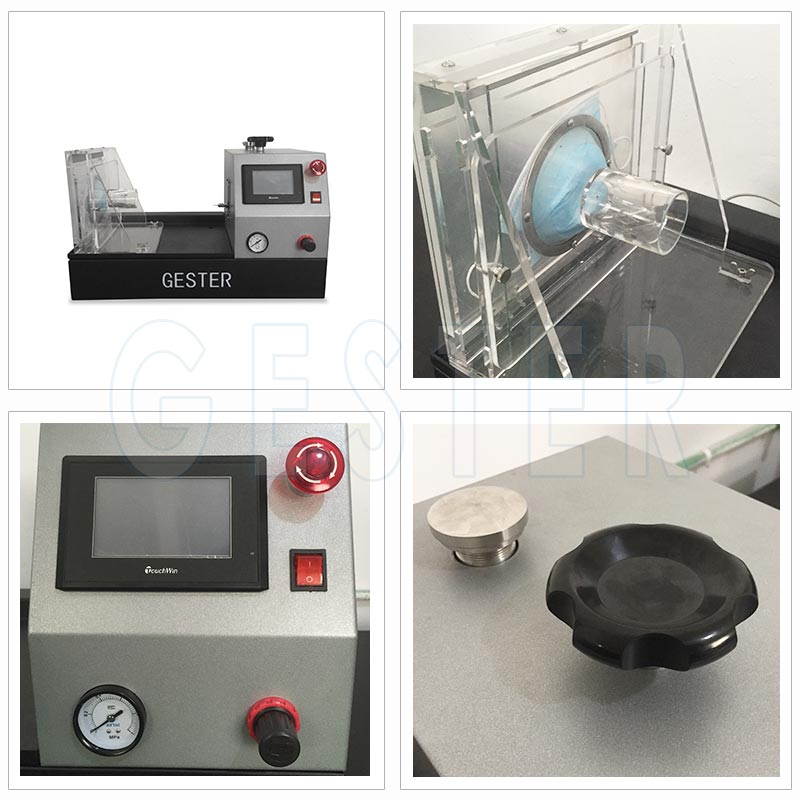 Synthetic blood penetration tester