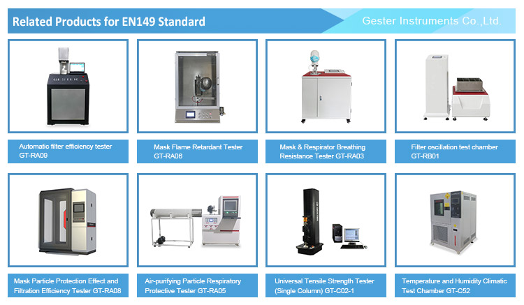 EN149 mask testing equipment