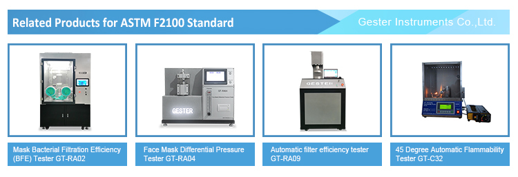 ASTM F2100 mask testing equipment