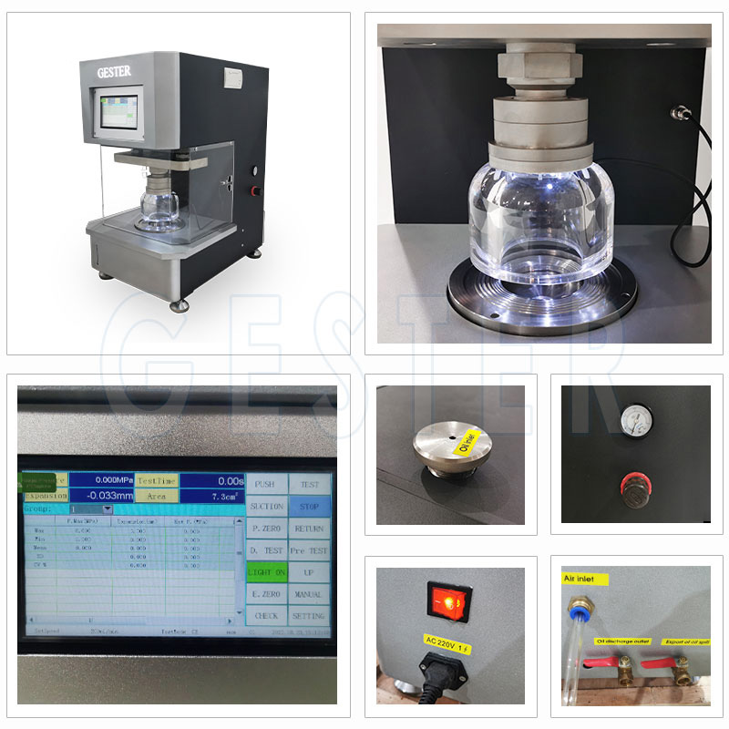 bursting strength testing machine