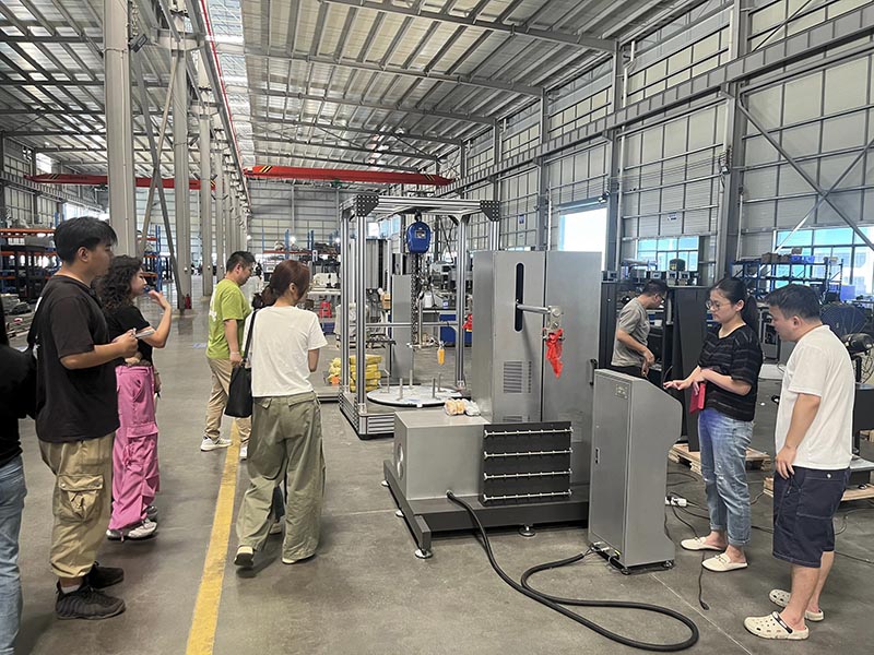 GESTER Conducts Employee Training on Multiple Testing Machines