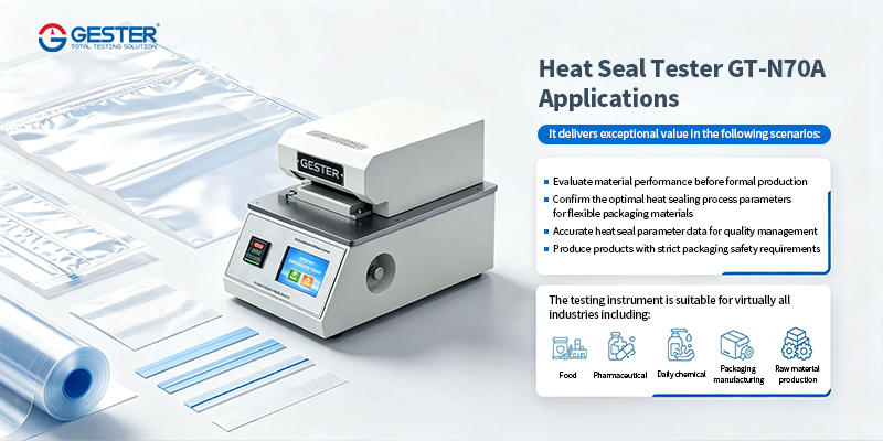 Heat Seal Tester GT-N70A Applications