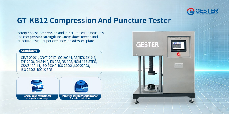 Footwear Compression and Puncture Tester Footwear Compression and Puncture Tester