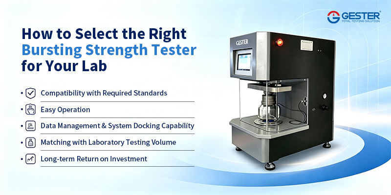 How to Select the Right Bursting Strength Tester for Your Lab How to Select the Right Bursting Strength Tester for Your Lab