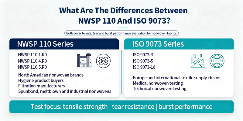 What Are The Differences Between NWSP 110 And ISO 9073?
