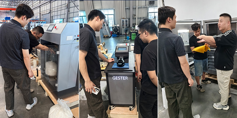 During the visit, the Korean delegation toured our production workshop, finished product showroom and calibration laboratory one after another.