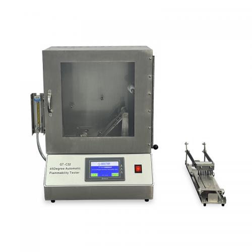 inclined plane flammability tester