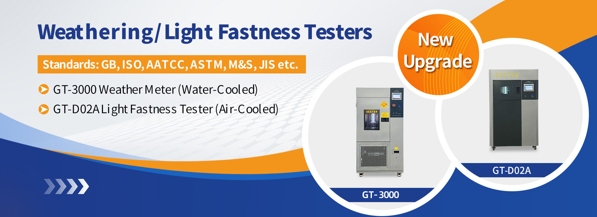 Weathering / Light Fastness Testing Equipment 