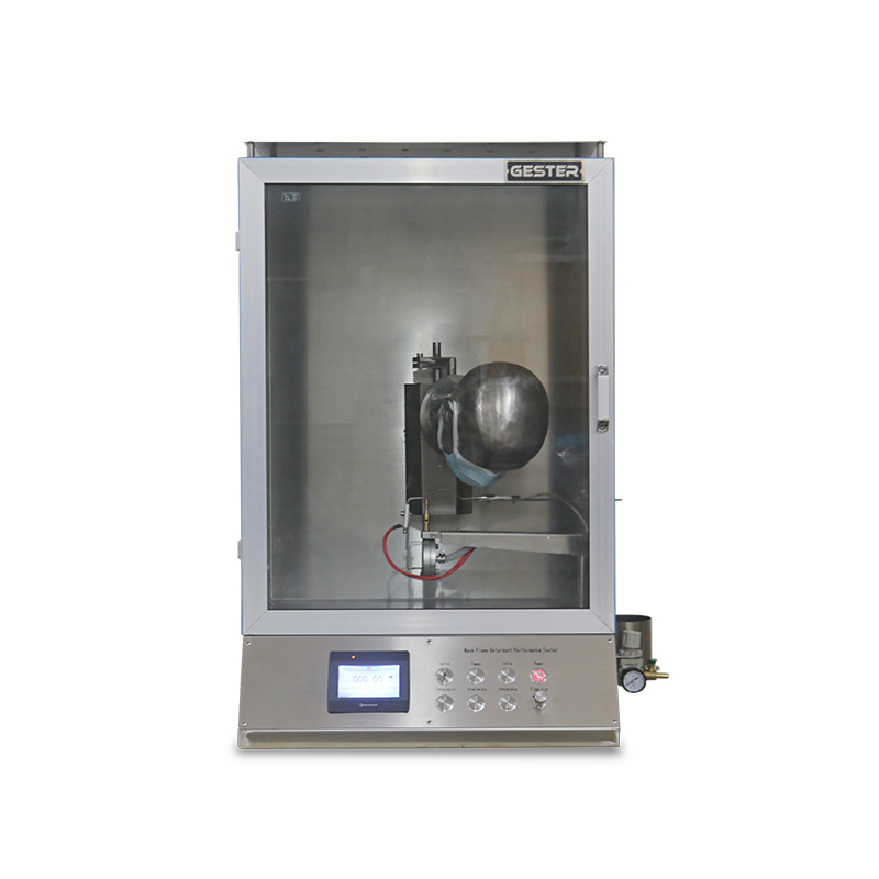 Operation method of medical mask combustion tester