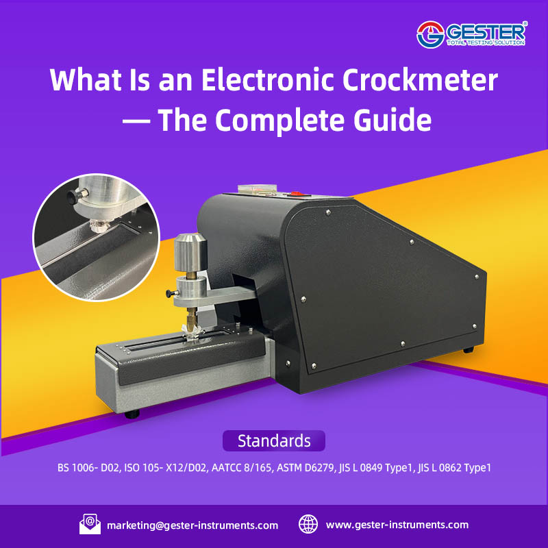 What Is an Electronic Crockmeter — The Complete Guide