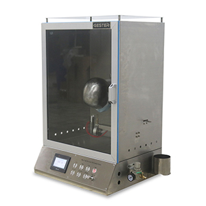 Medical mask flame retardant performance tester