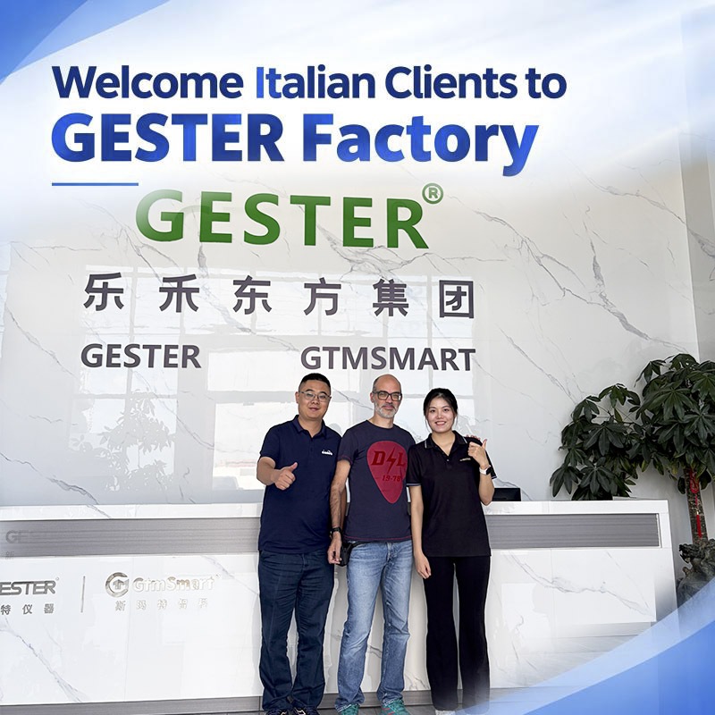 Welcome Italian Clients to GESTER Factory 