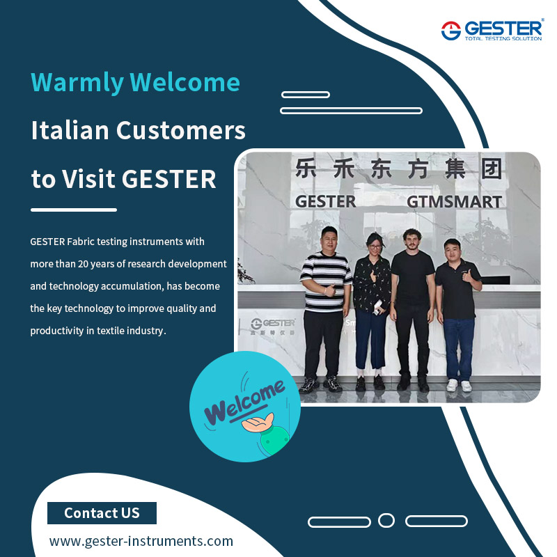 Warmly Welcome Italian Customers to Visit GESTER