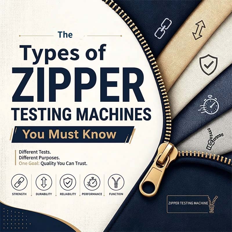 The Types of Zipper Testing Machines You Must Know