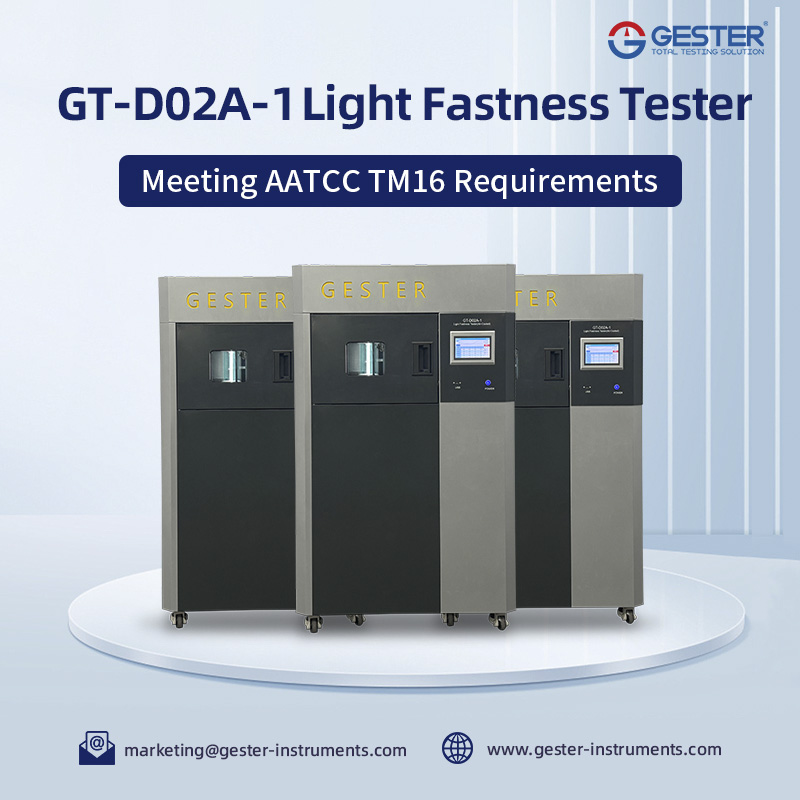 Meeting AATCC TM16 Requirements with GT-D02A-1 Light Fastness Tester