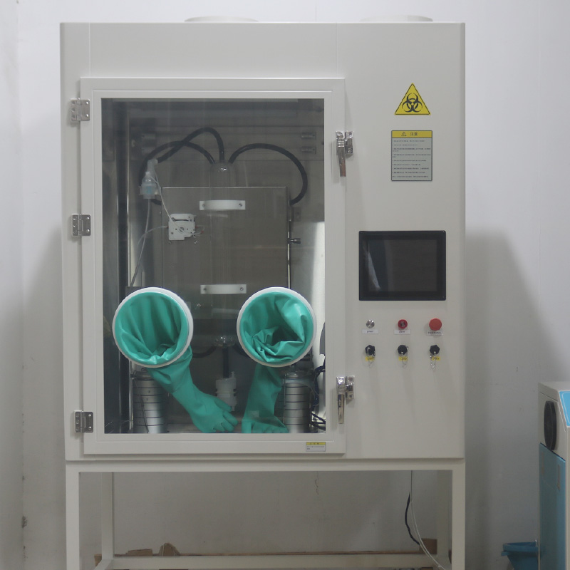 Mask bacterial filtration efficiency detector Test principle